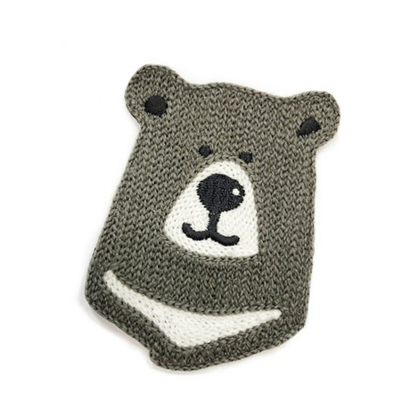 臺灣黑熊刺繡標
