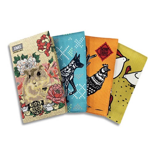 Q版雞年緹花筆記本