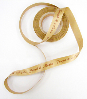 情人節緞帶/婚紗緞帶